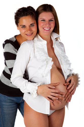 Lesbian couple pregnancy Donor Sperm In a lesbian relationship 