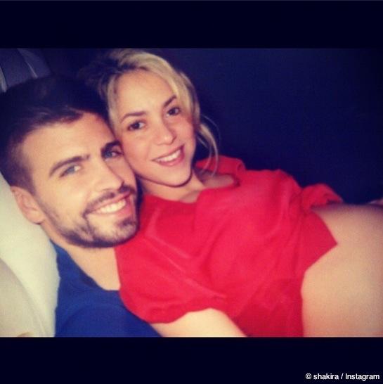 Shakira pregnant with Gerard Piqué