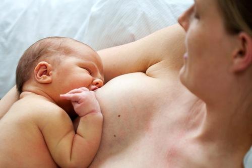 Breasfeeding baby