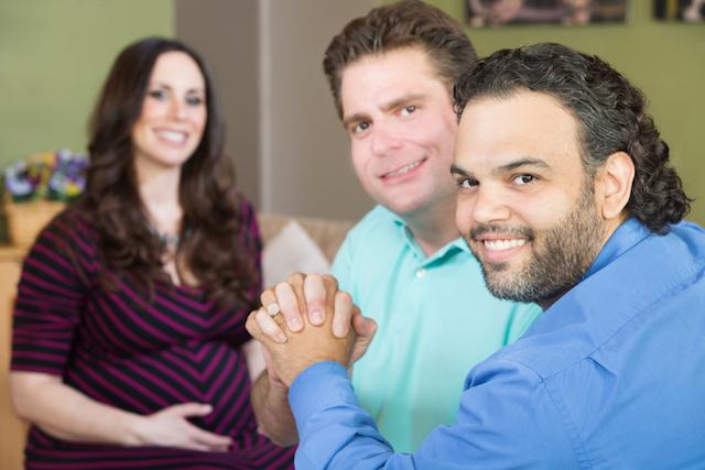 LGBT pregnancy surrogate two men