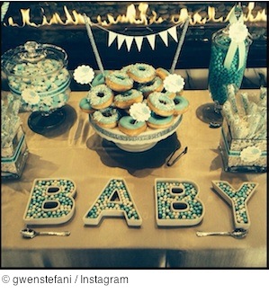 Gwen Stefani baby shower instagram
