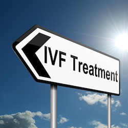 IVF road sign