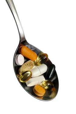 vitamins and pills
