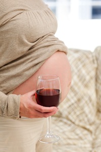 Pregnant with wine