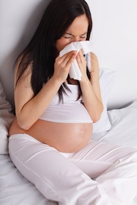 pregnant with flu